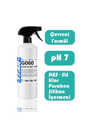 Güçlü Banyo Temizleyici Ve Kireç Çözücü Sprey Mentol Kokusu 1000 Ml