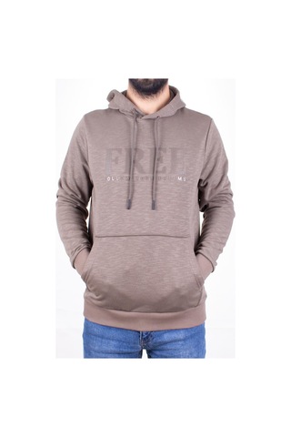 Twister 1930 Oliv Kapüşonlu Erkek Sweatshirt Yağ Yeşili