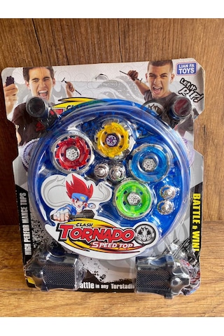 Tornado 4lü Beyblade Set Tornado 4lü Sahalı Beyblade Set Oyuncak