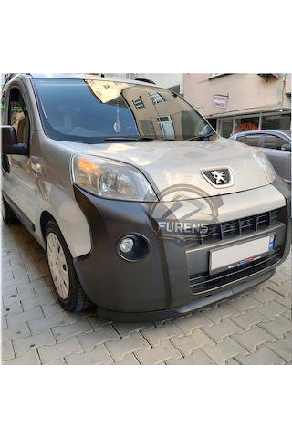 Peugeot Bipper 2008-2016 Uyumlu H Lip Esnek Ön Lip 2 Parça Karlık Ön Ek Tampon Altı Dill