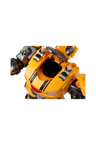 Mega Büyük Oyuncak Uzaktan Kumandalı Sünger Atan Işıklı Sesli Transformers Dev Robot Bumble