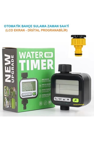 Otomatik Bahçe Sulama Zaman Saati Lcd Ekran-digital Progranabilir