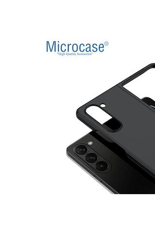 Microcase Google Pixel 10 Pro Fold İle Uyumlu Mat Yüzey Sert Plastik Kılıf - Al8848 Siyah
