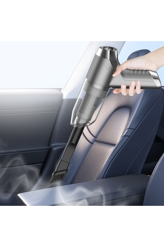 Suıtu St-6671 Kablosuz Araç Elektrikli Süpürge Küçük El Üfleme Ve Emme Çift Kullanım, Stil: Temel Model Siyah