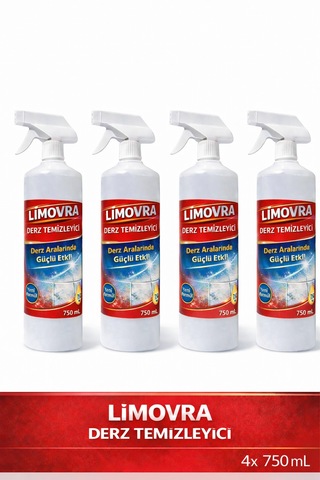 Derz Temizleyici 750ml 4'lü 4'lü Set