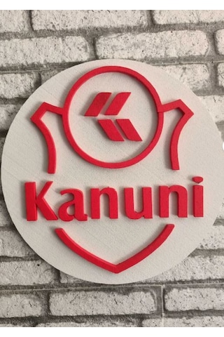 Kanuni Logo 50x50 Kanuni Motor Logosu 3d Kanuni Logo Strafor Logo 50 x 50