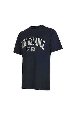 New Balance Lifestyle Erkek T-shirt Mnt3326-avı Lacivert