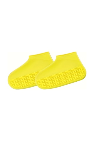 Willowhaven Yellow 3pcs Su Geçirmez Outdoor Bot Koruyucu - 34-45 Tek Beden Dayanıklı Kaydırmaz Altın