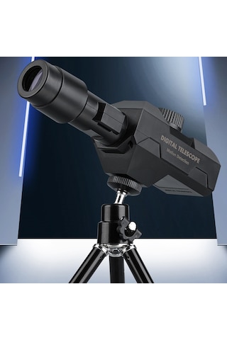 Milyon Piksel Teleskop 70x Elektronik Teleskop Geniş Diyafram Objektif Lens Teleskop