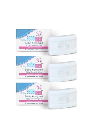 Sebamed Bebek Sabunu 100 Gr Kompakt 3'lü Set