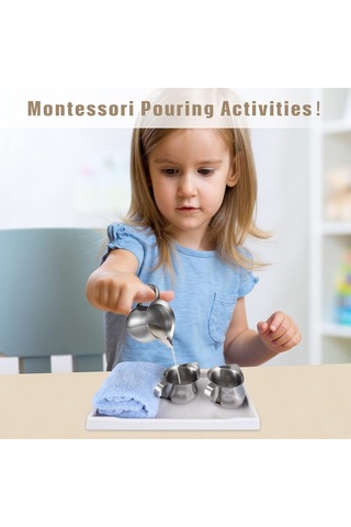 Teltree Paslanmaz Çelik 4'lü Süt Dökme Sürahisi - 90ml Çocuklar İçin Güvenli Ve Pratik Diğer