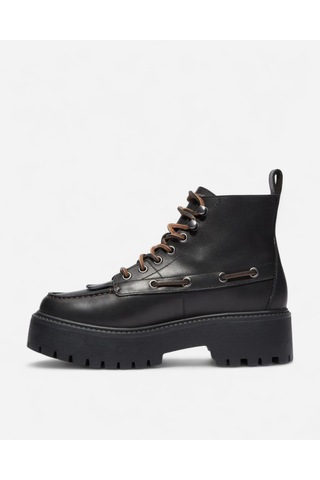 Timberland Stone Street Mıd Lace Up Boot Kadın Siyah Bot Tb0a27yzw021 Siyah