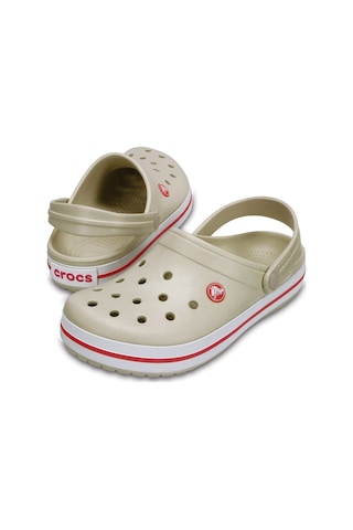 Crocs Crocband Unisex Terlik-22689 Krem