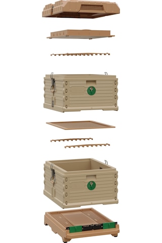 Ergo Kovan 2 Katlı Ln-24 Tr Çerçevesiz - Arıcılık