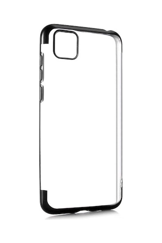 Huawei Y5P Kılıf Zore Dört Köşeli Lazer Silikon Kılıf