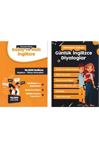 Günlük İngilizce Diyaloglar – Kolay ve Hızlı İngilizce 2 Kitap