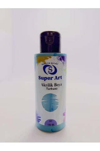 Superart Akrilik Boya Turkuaz Turkuaz Superart Akrilik Boya Turkuaz Turkuaz