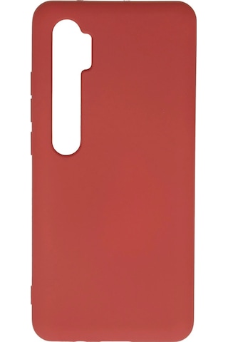 Newface Xiaomi Mi Note 10 Lite Kılıf Nano İçi Kadife Silikon Semeglbl - 97 - Kiremit