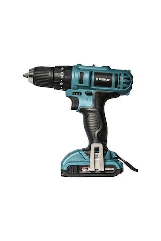 Deko Pro XR 24V 5 Ah Li-ion Çift Akülü Darbeli Vidalama Mavi