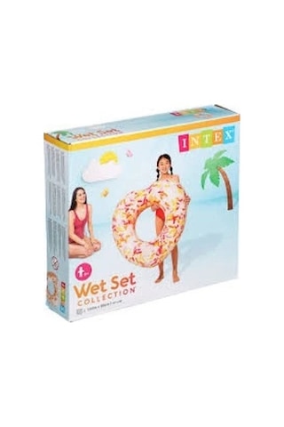 - Kalp Şekilli Donut Simit 104 Cm - 1 Adet