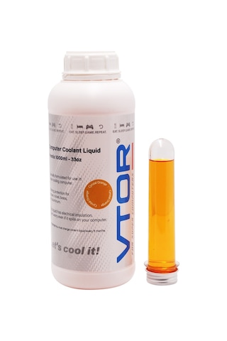 Vtor Bilgisayar Soğutma Sıvısı 1000ML Kristal Turuncu