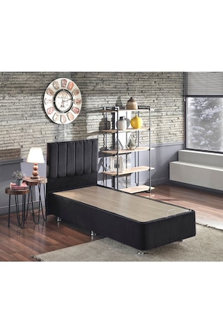 Nironyatak Niron Juliette 90X190 Cm Tek Kişilik Yatak Baza Başlık Takımı -