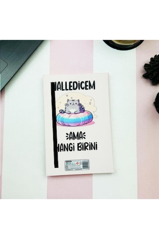 Halledicem Ama Hangi Birini V2 Tasarımlı Kırtasiye Seti