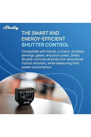 Shutter 110 240v 4a Akıllı Panjur Anahtar Modülü Perdeler, Jaluzi, Stor Ve Tenteler İçin Kontrol Enerji Tü