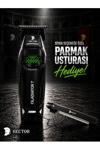 Hector Gladiator T Siyah Sakal Ve Saç Kesme Makinesi