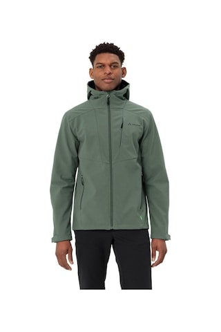 Vaude Cyclone Kapüşonlu Softshell Erkek Ceket 46387 Agave
