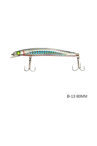 Maket Balık - Kurşun Arkası Rapala - 8cm 5gr - Sea Bose B-13