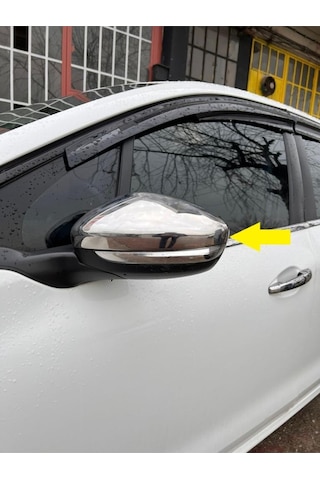 Peugeot 2008 Krom Ayna Kapağı 2 parça 2013-2018 arası P.Çelik
