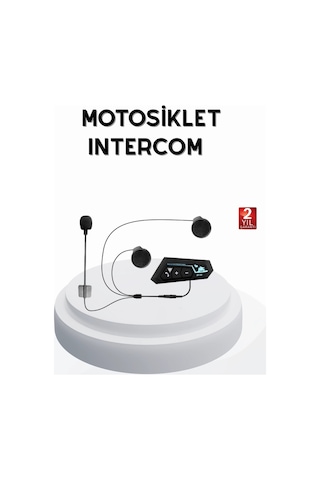 Ceylan Adam Bt22 Kablosuz Kask Kulaklığı Bluetooth 5.0, Intercom, Su Geçirmez Ve Uzun Ömürlü Batar
