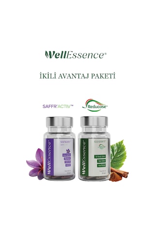 Wellessence Glucofit/safran+ İkili Avantajlı Paket