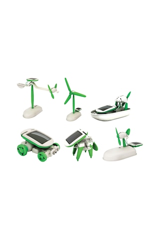 Solar Robot 6 In 1 Kit Güneş Enerjili Robot Oluşturma Seti