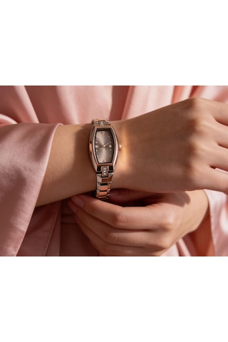 Yafani Rose Gold Oval Şık KadınKol Saati