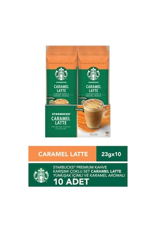 Starbucks Caramel Latte 21.5 Gr X 10 Adet-470 18 G Starbucks Caramel Latte 21.5 Gr X 10 Adet-470 18 G