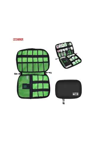 Dinosaurs Seyahat Için Evrensel Kablo Düzenleyici Çanta Ev Eşyaları Depolama Kablo Yönetimi Fare Kulaklık Usb Şarj Kablosu Tutacağı Kablo Yönetimi Altın