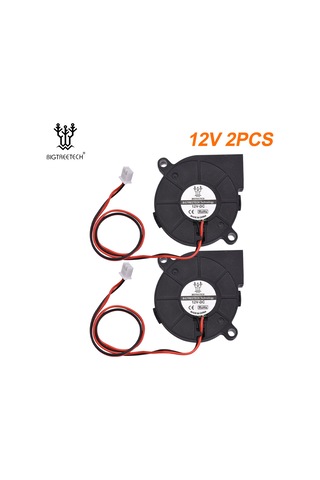 Konesam Bıgtreetech 5015 Soğutma Fanı 12v 3d Yazıcı Aksesuarı 2 Adet Paket