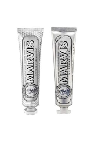 Marvis Smokers Whitening Mint Diş Macunu 85 ML + Whitening Mint +Xylitol Diş Macunu 85 ML