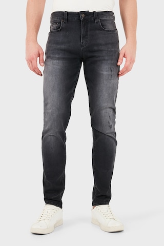 Emporio Armani Pamuklu Slim Fit Dar Paça Kot Pantolon Erkek Kot Pantolon Em006514 Af29574 M8001 Gri