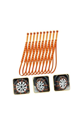 10pcs Plastik Zincir Oto Lastik Kar Kelepçesi Cırtlı Bx40 Diğer