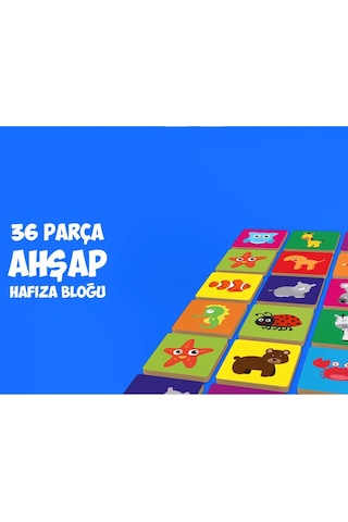 Calimera Toys Hafiza Memo Oyunu Hayvanlar