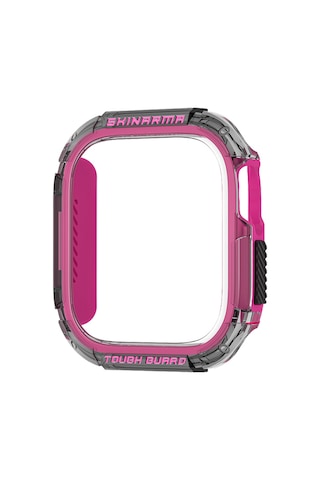 Watch 10 Serisi 42mm Skinarma Atom Tpu Kasa Koruyucu Füme Füme