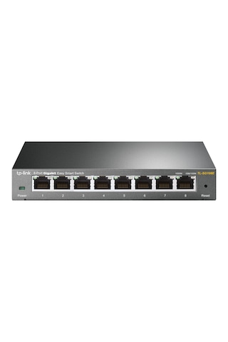 TP-Link TL-SG108E 8 Port Gigabit Easy Smart Masaüstü Switch