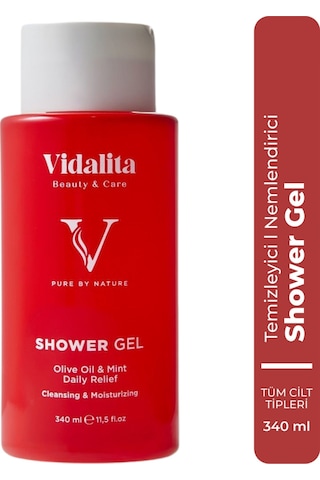Vidalita Beauty & Care Olive Oil Zeytinyağlı Nemlendirici Ve Besleyici Duş Jeli 340 ML
