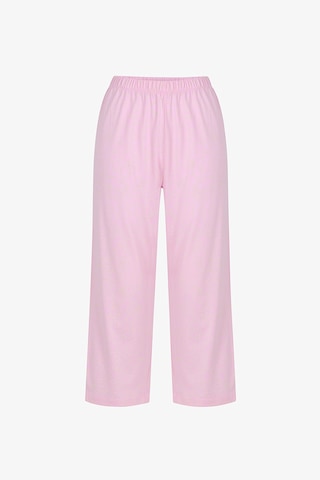 Penti Pembe Roses Pamuklu Kapri Pijama Takımı