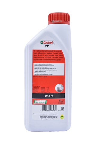 Castrol 10w-40 2t 2 Zamanlı Motosiklet Motor Yağı 1 Litre Jaso Fb