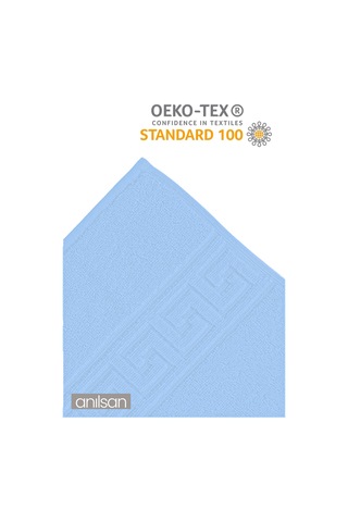 100'lü Greek Mavi Banyo Havlusu - 70x140 Cm, 490 Gr, %100pamuk, Spa Ve Otel Havlusu 10 Adet Mavi