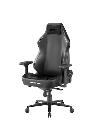 Dxracer Martıan Serisi Deri Oyun Koltuğu, 4d Kolçaklar, 4d Entegre Bel Desteği, 90 135 Sırt Yatma Desteğ Siyah